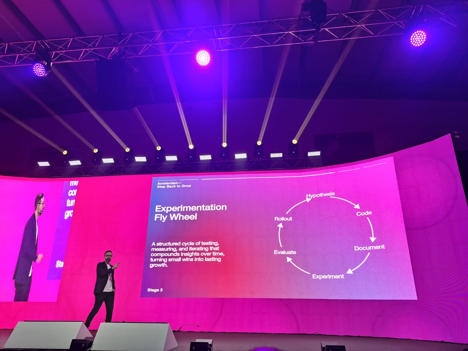 Sohaib speaking at Xpand conference in Amman